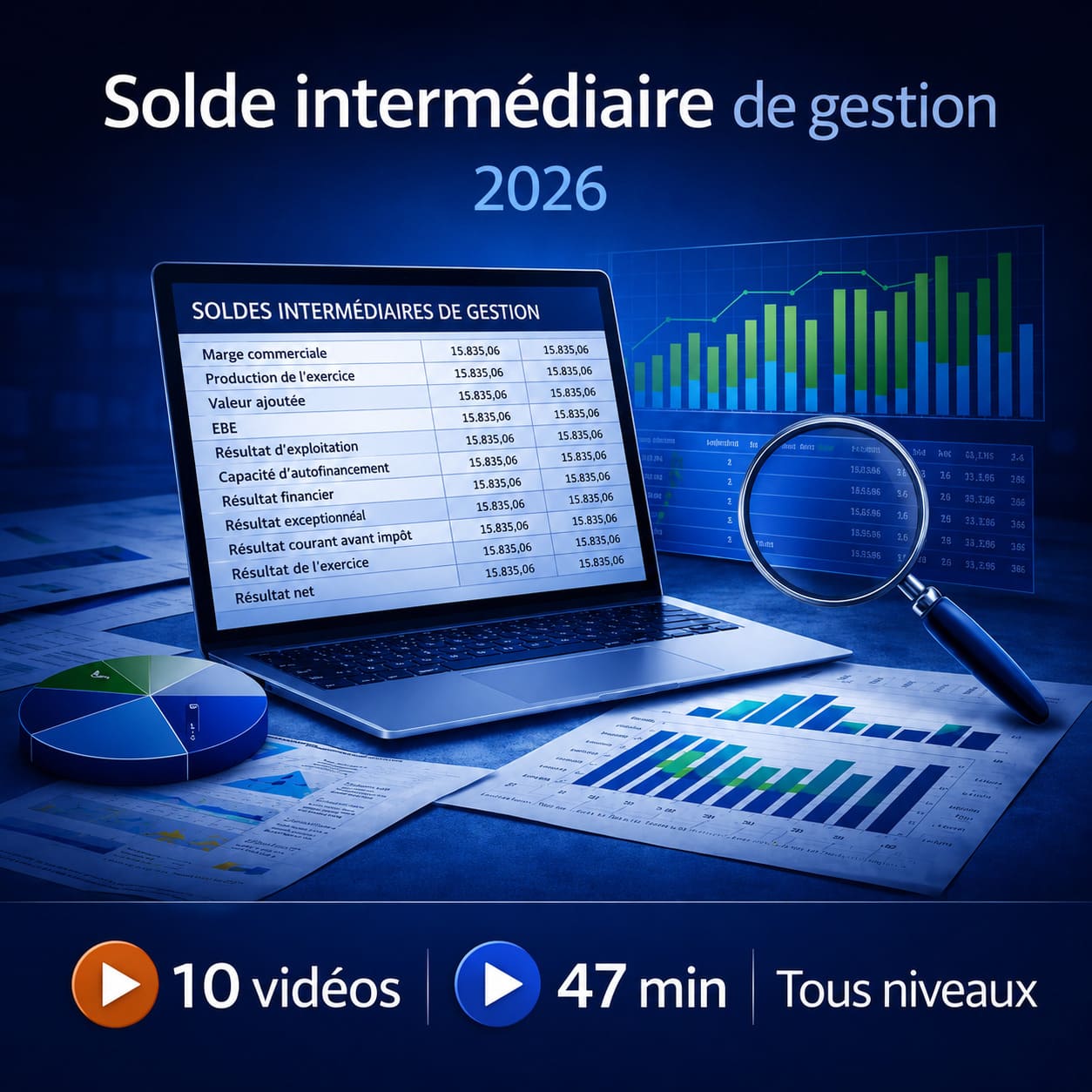 Formation solde intermédiaire de gestion 2026 pour analyser les indicateurs financiers et piloter la performance de l’entreprise