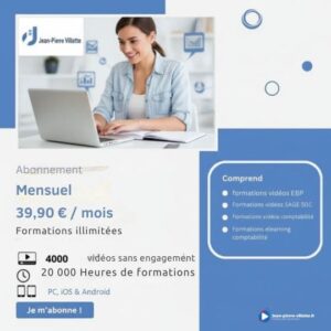 Abonnement mensuel formations illimitées