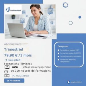 Abonnement trimestriel formations illimitées