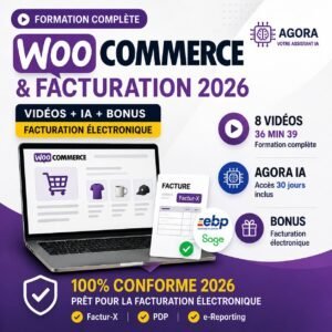 Formation WooCommerce & Facturation électronique 2026 + Assistant IA